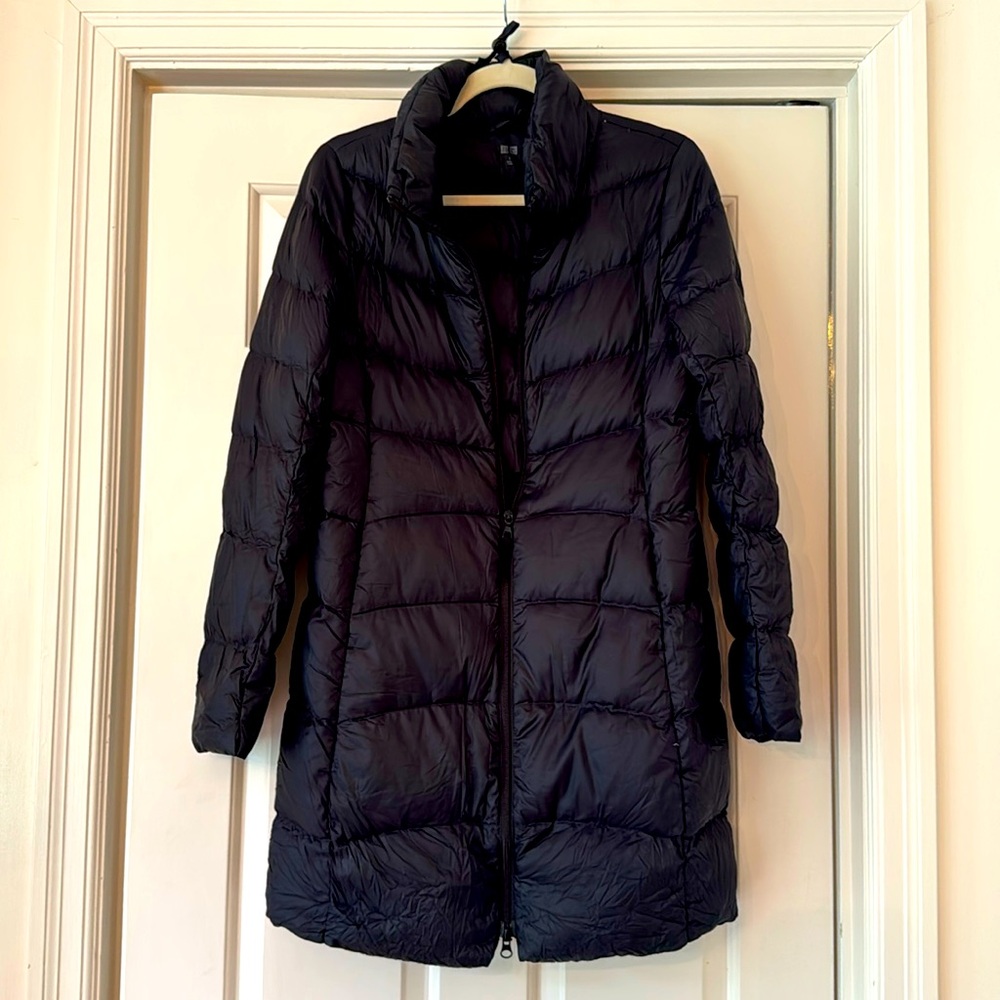 Uniqlo ultra light down long coat